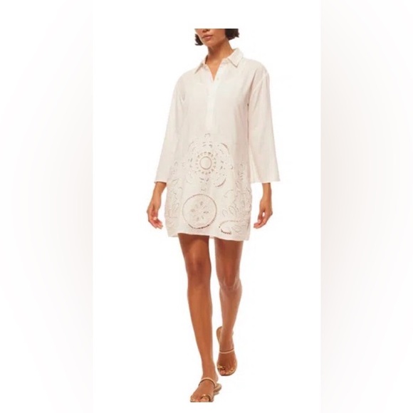 Misa Los Angeles Dresses & Skirts - NWT MISA Los Angeles Matias Embroidered Shirtdress Size XS